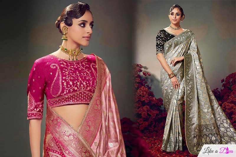 Silk Zari Woven Saree